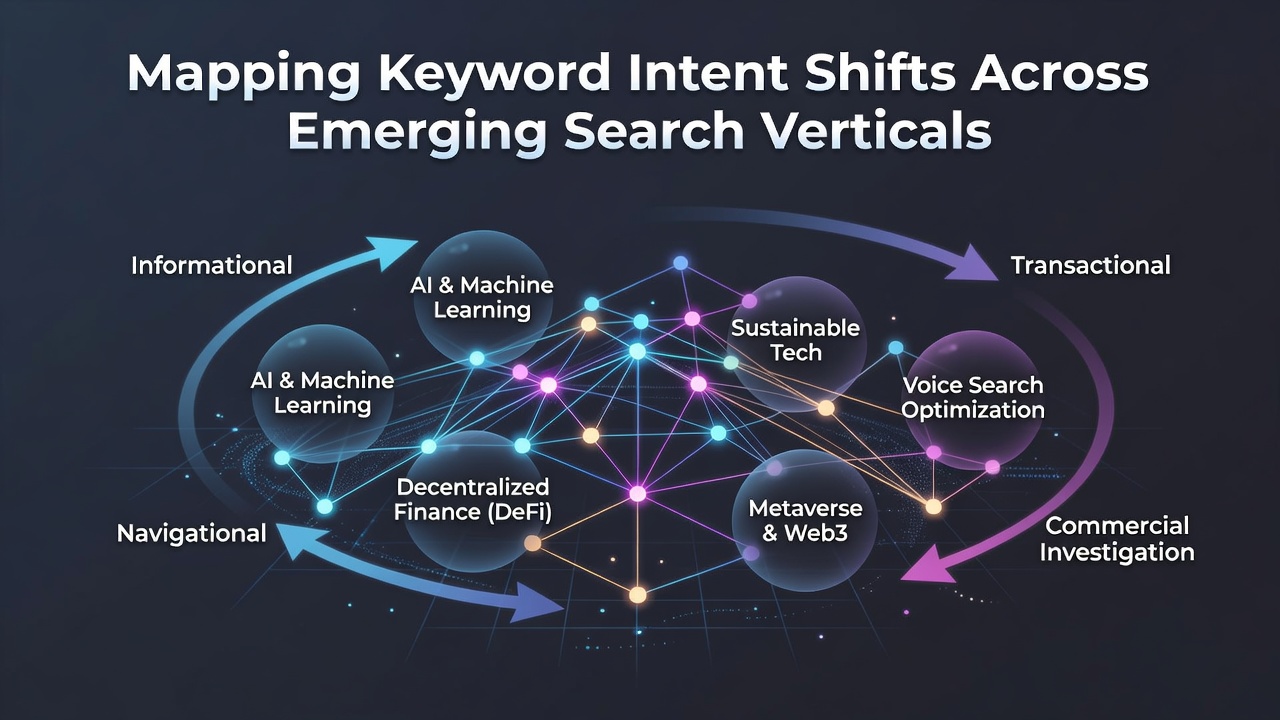 Mapping Keyword Intent Shifts Across Emerging Search Vertivals